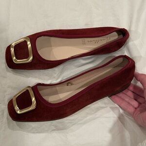 Avellini Leather Flats